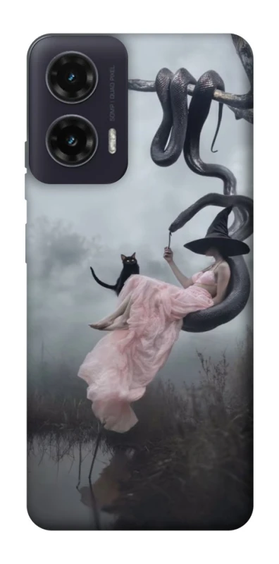 Чохол на Motorola Moto G35 Halloween Witch ver.5 фото 1 з 1