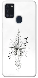 Чехол на Samsung Galaxy A21s Tattoo ver.9 фото 1 из 1