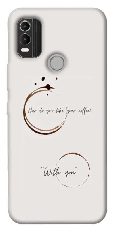 Чехол на Nokia C21 Plus Coffee with you фото 1 из 1
