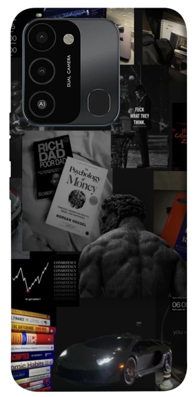 Чехол на TECNO Spark 8C Rich and young фото 1 из 1