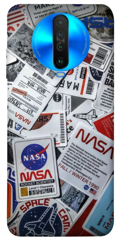 Чохол на Xiaomi Poco X2 NASA ver.4 фото 1 з 1