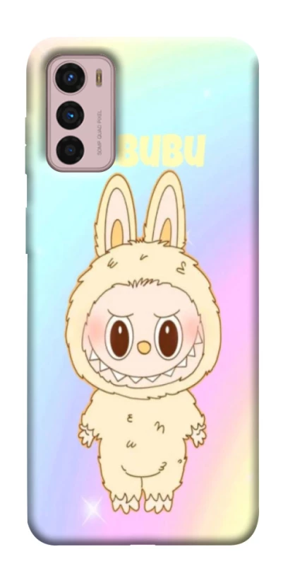 Чохол на Motorola Moto G42 Fluffy Rainbow Labubu фото 1 з 1