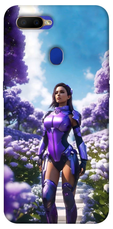 Чохол на Oppo A5s Cyber space girl ver.4 фото 1 з 1