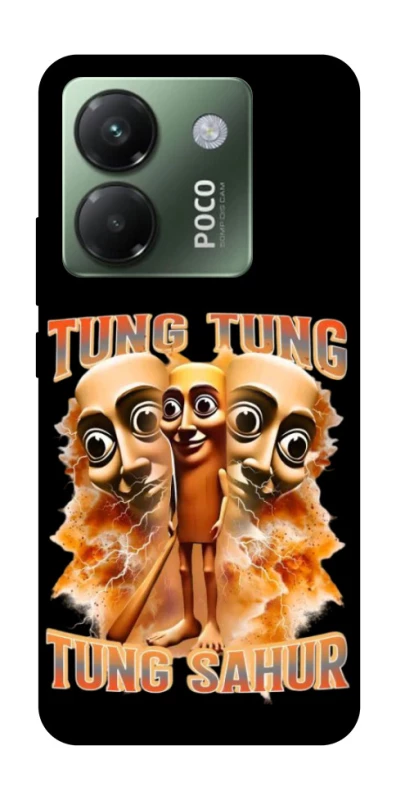 Чохол на Xiaomi Poco M7 pro 5G Tung Tung Tung Sahur фото 1 з 1