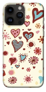 Чехол на Apple iPhone 14 Pro Max (6.7") Pretty hearts фото 1 из 1