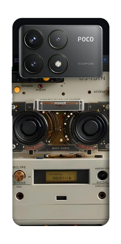 Чохол на Xiaomi Poco F6 Pro Audio panel фото 1 з 1