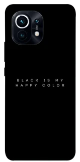 Чохол на Xiaomi Mi 11 Black color фото 1 з 1