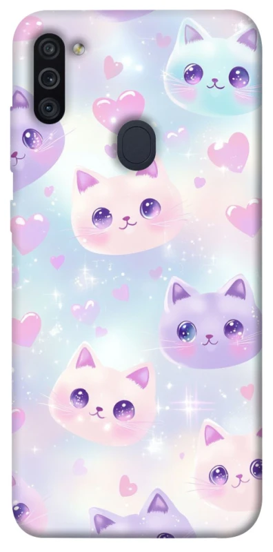 Чохол на Samsung Galaxy M11 Funny Kittens ver.4 фото 1 з 1