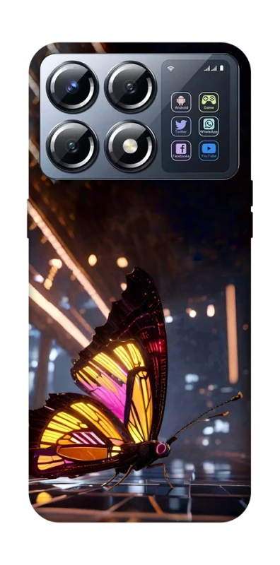 Чохол на Xiaomi POCO X8 Pro Cyber butterfly фото 1 з 1