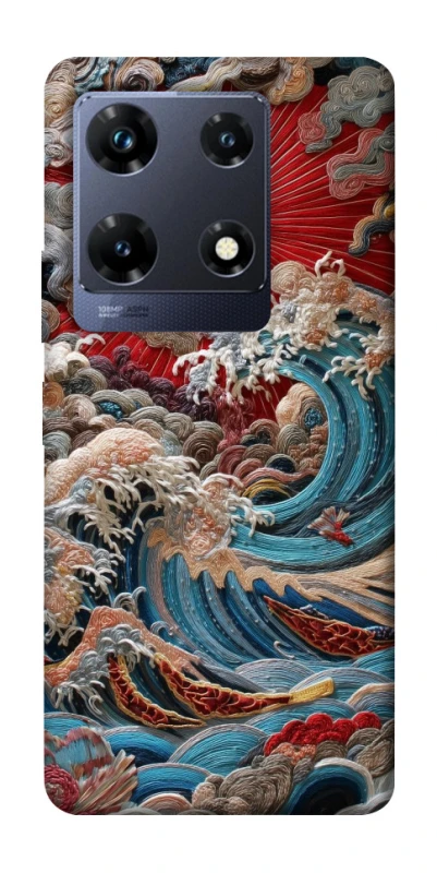 Чехол на Infinix Note 30 Pro Japa wave ver.2 фото 1 из 1