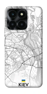 Чохол на Huawei Honor X6a Kiev white map фото 1 з 1