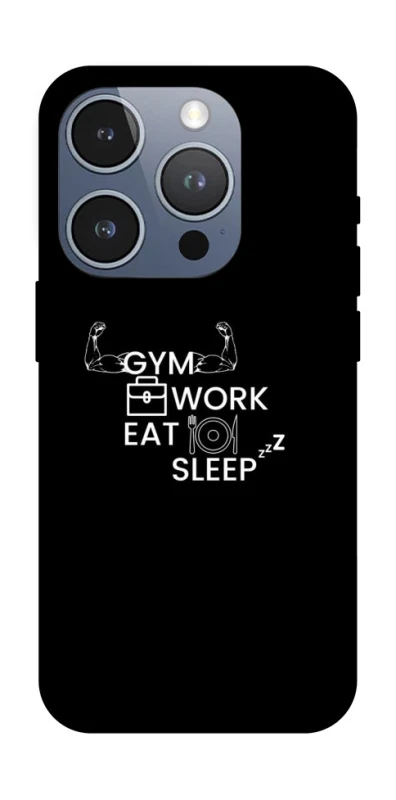 Чохол на Apple iPhone 16 Pro Gym v2 фото 1 з 1