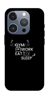 Чехол на Apple iPhone 16 Pro Gym v2 фото 1 из 1