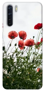 Чохол на Oppo A91 Поле маків фото 1 з 1
