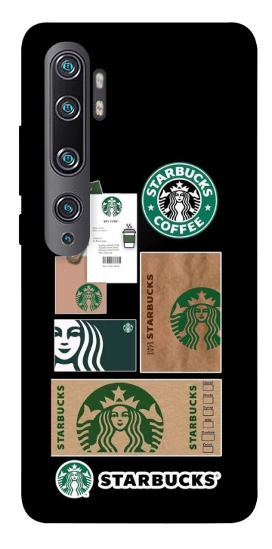 Чохол на Xiaomi Mi Note 10 / Note 10 Pro / Mi CC9 Pro Starbucks coffee фото 1 з 1