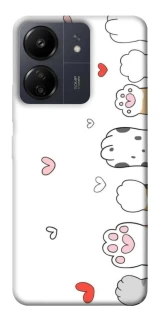 Чехол на Xiaomi Poco C65 Paws фото 1 из 1
