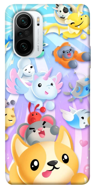 Чохол на Xiaomi Redmi K40 / K40 Pro / K40 Pro+ / Poco F3 Adopt Me Rainbow Pet Parade фото 1 з 1