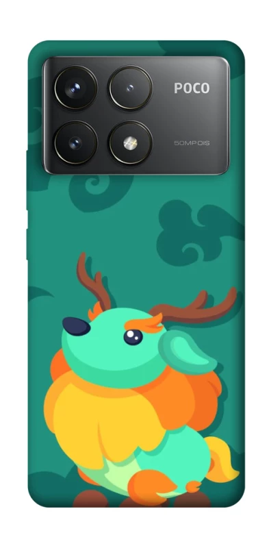 Чохол на Xiaomi Poco F6 Pro Fantasy deer creature фото 1 з 1