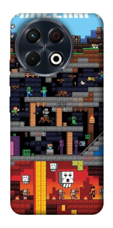 Чохол на TECNO Spark 30 Pro (KL7) Minecraft фото 1 з 1