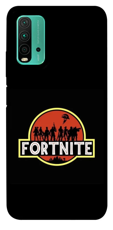 Чехол на Xiaomi Redmi Note 9 4G / Redmi 9 Power Fortnite logo ver.1 фото 1 из 1