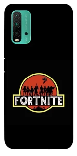 Чехол на Xiaomi Redmi Note 9 4G / Redmi 9 Power Fortnite logo ver.1 фото 1 из 1