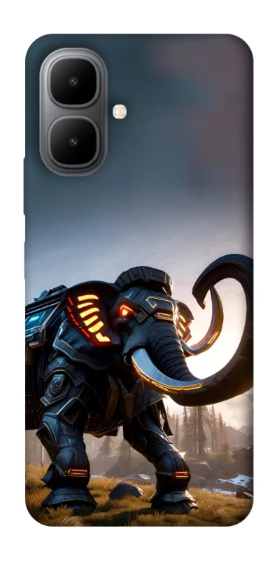 Чохол на Infinix Smart 10 Cyber ​​elephant фото 1 з 1