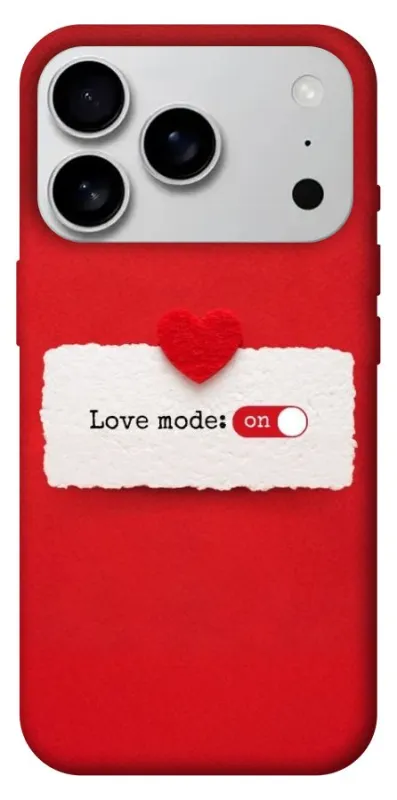 Чохол на Apple iPhone 18 Pro Max Love Mode ON фото 1 з 1