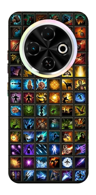 Чохол на TECNO Spark 30C Abilities menu ver.3 фото 1 з 1