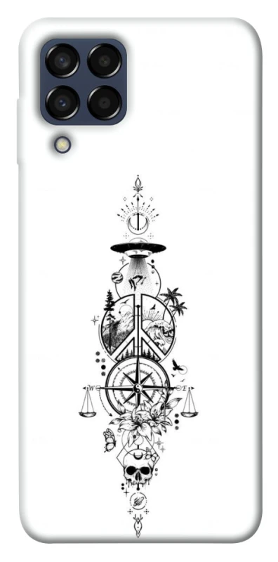 Чехол на Samsung Galaxy M33 5G Tattoo ver.7 фото 1 из 1