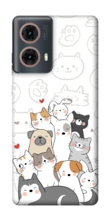 Чохол на Motorola Moto G85 Funny Pets фото 1 з 1