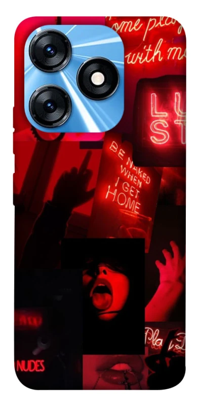 Чехол на TECNO Spark 10 Hot collage ver.3 фото 1 из 1