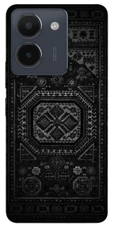 Чехол на Vivo Y36 Черный ковер фото 1 из 1