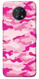 Чехол на Nokia G50 camouflage pink фото 1 из 1
