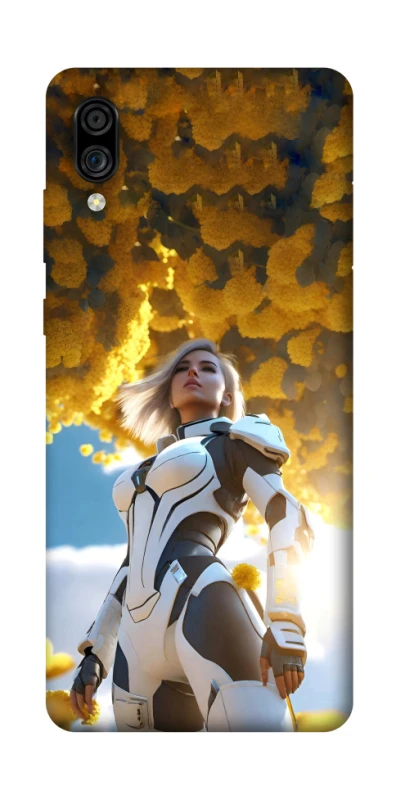 Чохол на ZTE Blade A5 (2020) Cyber space girl ver.3 фото 1 з 1