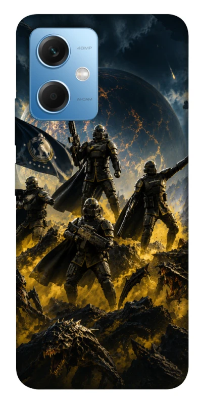 Чохол на Xiaomi Redmi Note 12 5G HELLDIVERS фото 1 з 1
