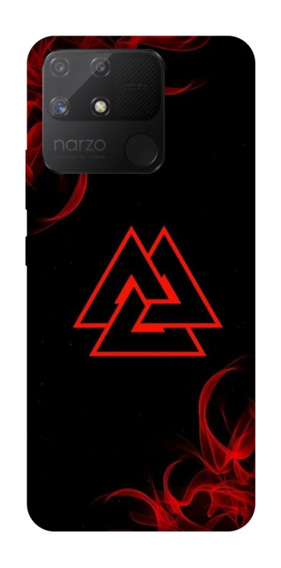 Чехол на Realme Narzo 50A Валькнут фото 1 из 1