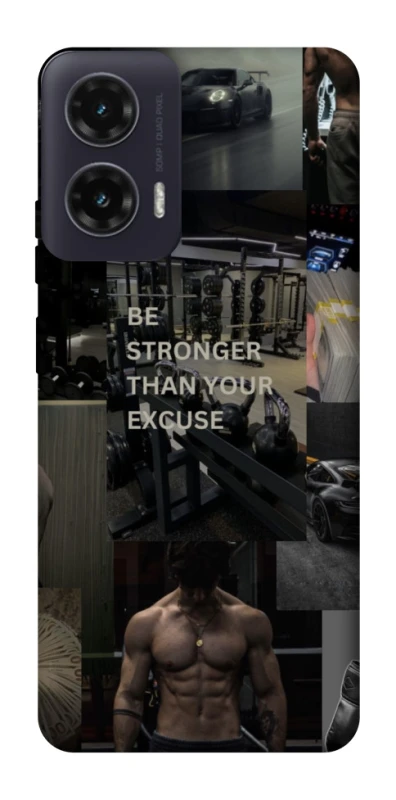 Чохол на Motorola Moto G35 Be stronger фото 1 з 1