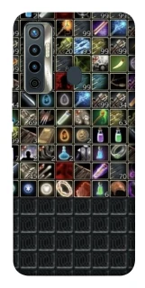 Чохол на TECNO Camon 17 Inventory menu ver.2 фото 1 з 1