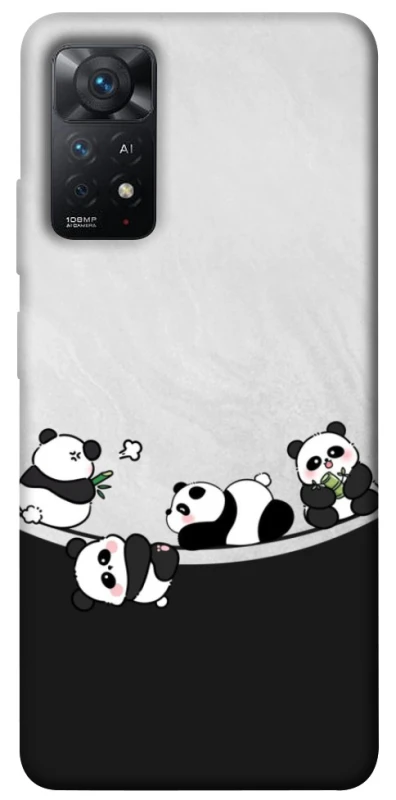 Чохол на Xiaomi Redmi Note 11 Pro 4G/5G Four pandas фото 1 з 1