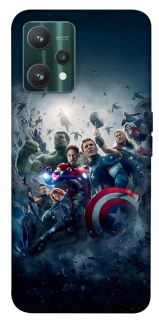 Чехол на Realme 9 Pro Marvel heroes фото 1 из 1