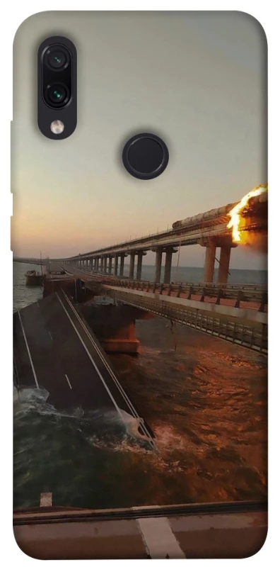 Чохол на Xiaomi Redmi Note 7 / Note 7 Pro / Note 7s Кримський міст втомився фото 1 з 1
