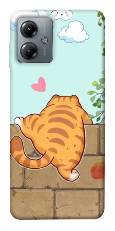 Чохол на Motorola Moto G14 Cat the meow фото 1 з 1