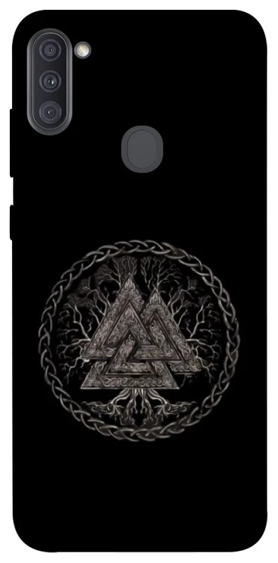 Чехол на Samsung Galaxy A11 Валькнут v3 фото 1 из 1