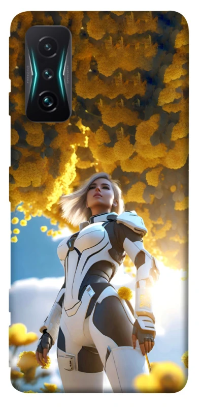 Чохол на Xiaomi Redmi K50 Gaming Cyber space girl ver.3 фото 1 з 1