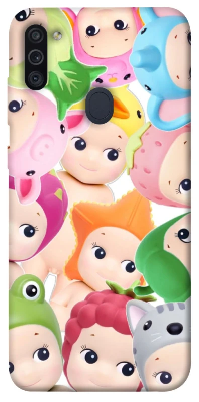 Чохол на Samsung Galaxy M11 Fruit-Zoo Kaleidoscope фото 1 з 1