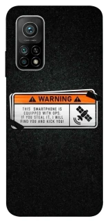 Чохол на Xiaomi Mi 10T Warning фото 1 з 1
