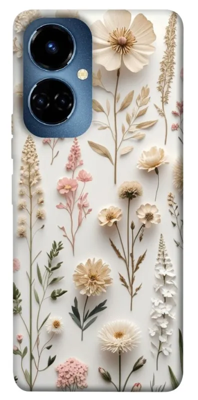 Чохол на TECNO Camon 19 Pro Floral design ver.1 фото 1 з 1