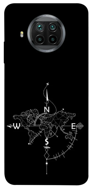 Чохол на Xiaomi Mi 10T Lite / Redmi Note 9 Pro 5G Travel Map фото 1 з 1