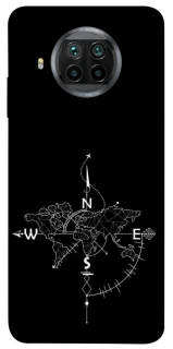 Чехол на Xiaomi Mi 10T Lite / Redmi Note 9 Pro 5G Travel Map фото 1 из 1