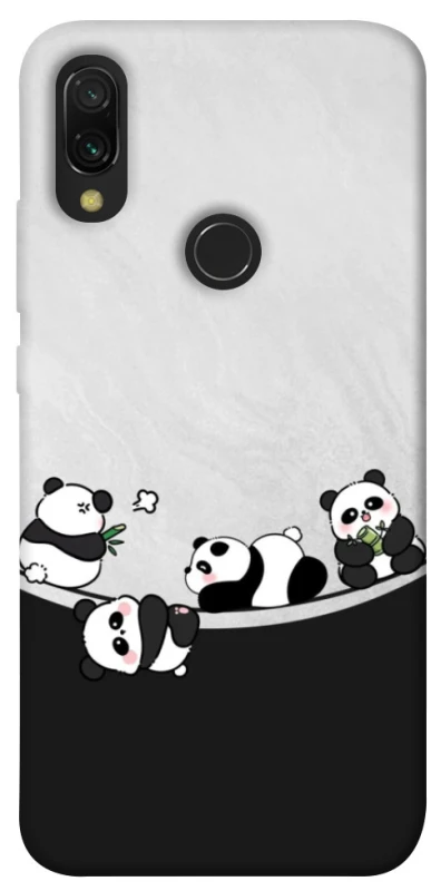 Чехол на Xiaomi Redmi 7 Four pandas фото 1 из 1